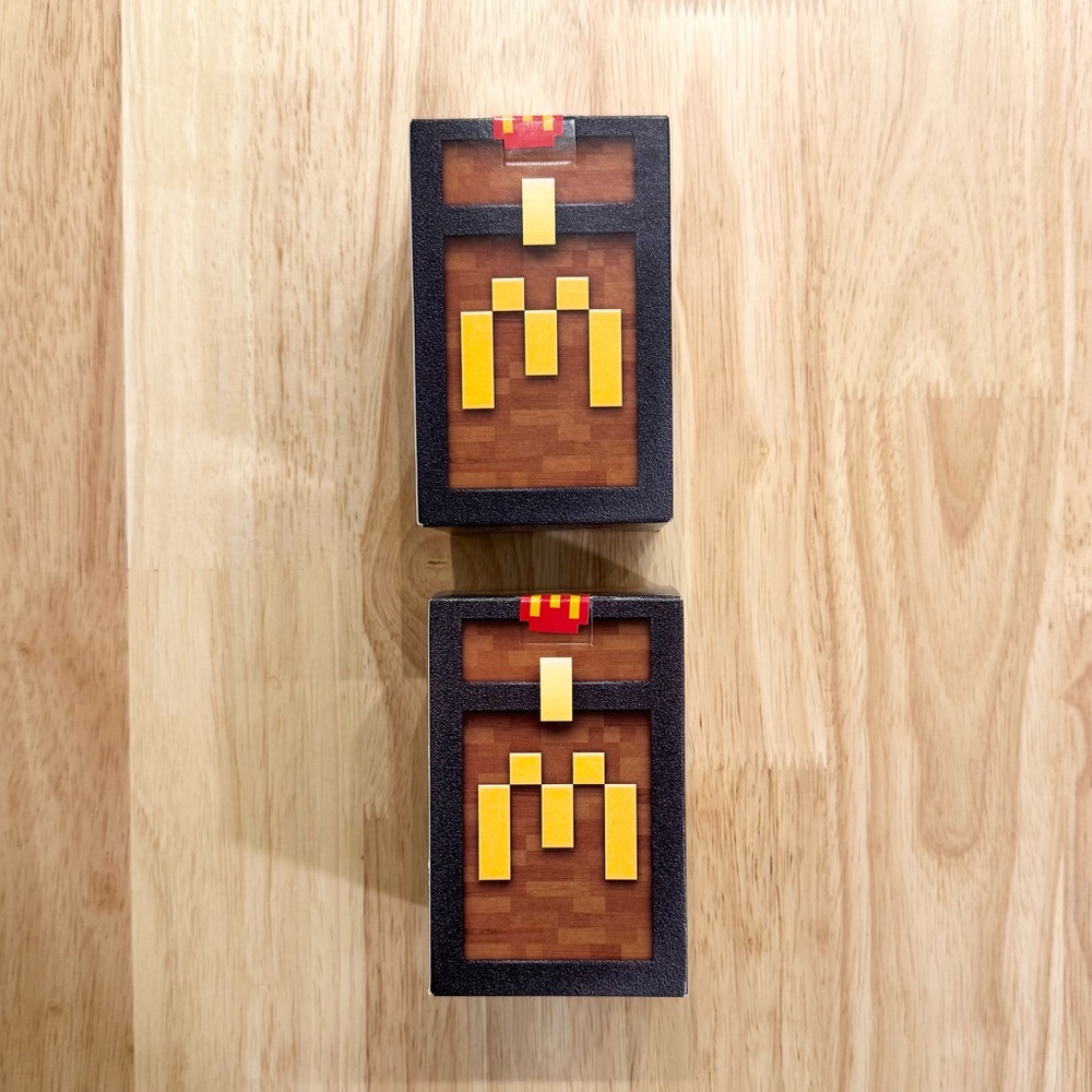 McDonald’s Minecraft Mystery Boxes BRAND NEW